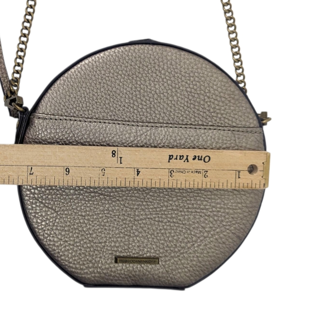Rebecca Minkoff Canteen Crossbody Bag Purse Handbag NEW Antique Gold - Picture 9 of 16